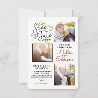 Save The Date Enregistrer la date Mariage Fête Fête Fruits de Wr