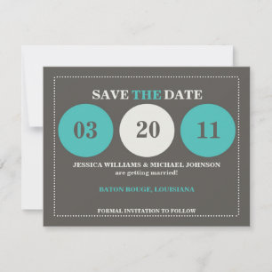 Save The Date Enregistrer la date moderne