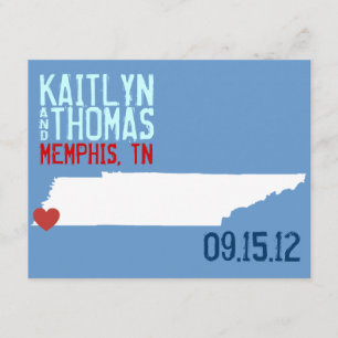 Save The Date Enregistrer la date - Personnalisable - Tennessee