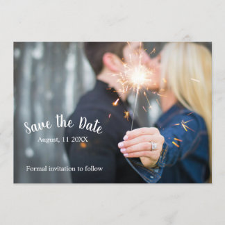 Save The Date Enregistrer la date - Sparkler