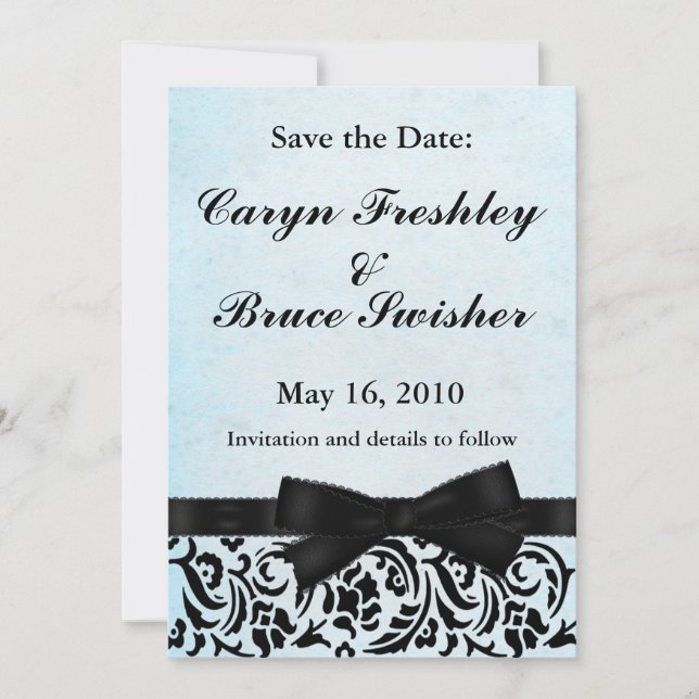 Save The Date Enregistrer la date ~ {TBA Winner} (Devant)
