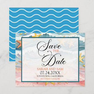 Save The Date Enregistrer la plage de dates ou le mariage de des