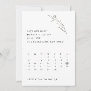 Save The Date Enregistrer Le Calendrier Date