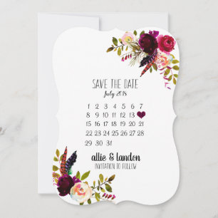 Save The Date Enregistrer Le Calendrier Date