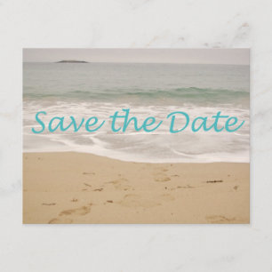 Save The Date Enregistrer l'image Date Sand Beach