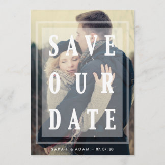 Save The Date Enregistrer notre superposition de date | Enregist
