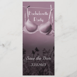 Save The Date Enterrement de vie de jeune fille