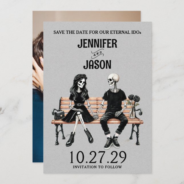 Save The Date Eternal Love Enregistrer la date (Devant / Derrière)