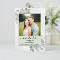 Eucalyptus rustique & Lavender Green Mariage Photo