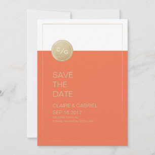 Save The Date Événement à ne pas manquer mariage moderne minimal