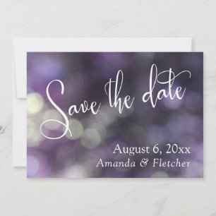 Save The Date Faire part de date de mariage, écriture moderne Bo