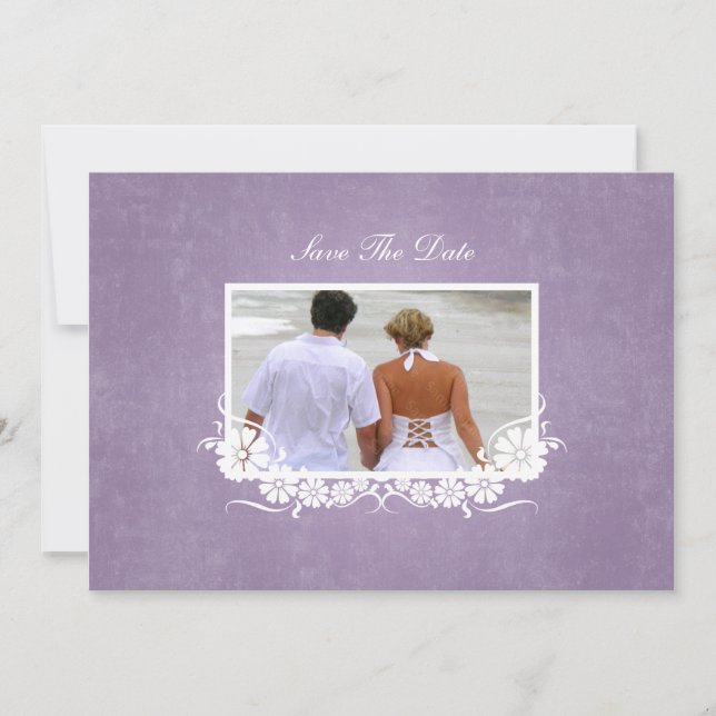 Save The Date Faire part de fiançailles de mariage à conserver l (Devant)