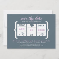 Faire part de mariage sur machine à sous