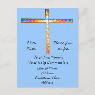 Save The Date Faites gagner la date - première sainte communion