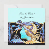 FEMME ÉLÉGANTE BEAUTÉ BIJOU /DAME, RUBAN BLEU, FLE