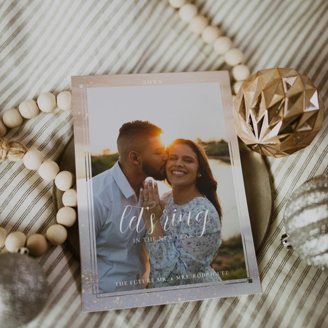 Save The Date Fêter la nouvelle année | Photo moderne (Créateur téléchargé)