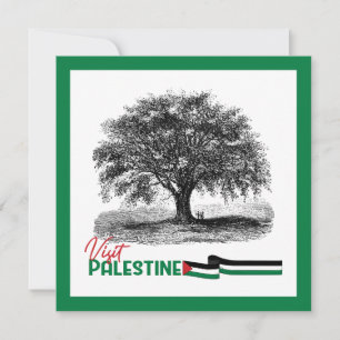 Save The Date Fierté palestinienne d'olivier, visitez la Palesti