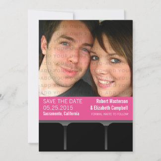 Save The Date Film Theatre Photo Enregistrer la date Invitation,