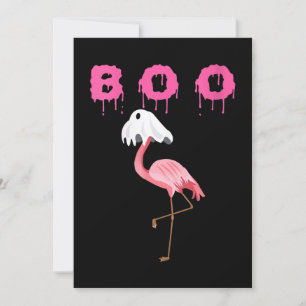 Save The Date Flamant rose Flamant rose féminin Boo Ghost Hall