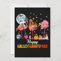 Flamant rose|Flamant rose Thanksgiving Halloween N