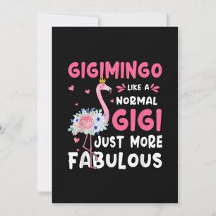 Save The Date Flamingo Gigigimingo Like A Nora Nana Toxits Funny