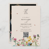 Fleur sauvage Aquarelle Jardin Couple Photo Mariag