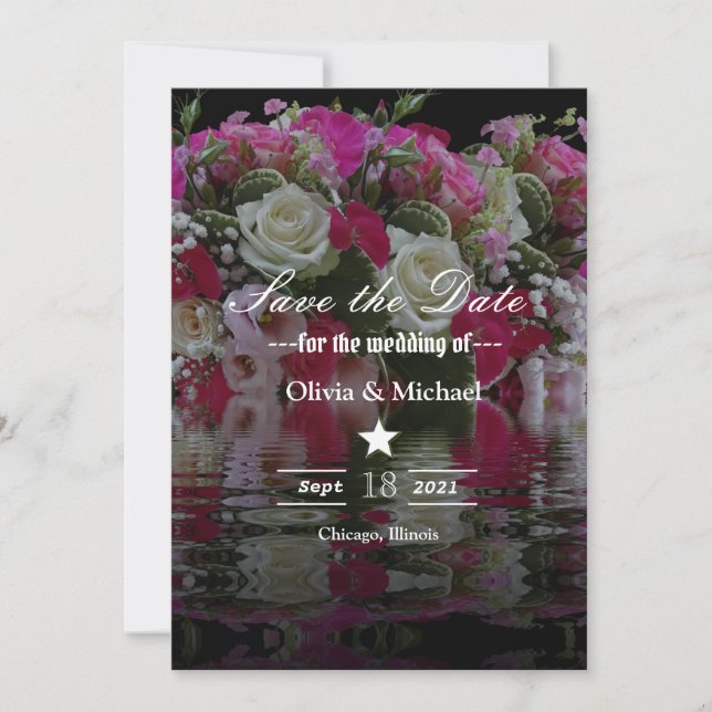 Save The Date Fleurs (Devant)