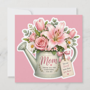 Save The Date Fleurs du jardin de maman
