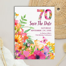 Fleurs élégantes pour 70e anniversaire Papillon él