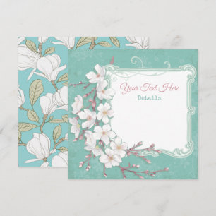 Save The Date Floral Enregistrer La Date