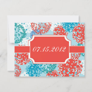 Save The Date Floral Enregistrer la date annonce