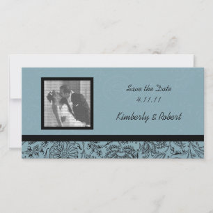 Save The Date Fond d'écran bleu mariage Enregistrer la date