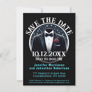 Save the date   Formel   Invitation Tuxedo