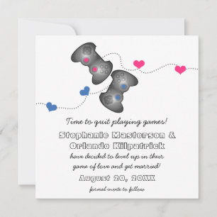 Save The Date Geeky Gamers Enregistrer la date annonce