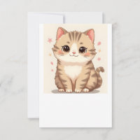Gleeful Chat : Sweet Kawaii Kitten Art pour n'impo