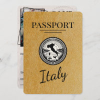 Gold Italie Passeport