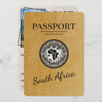 Gold South Africa Passport