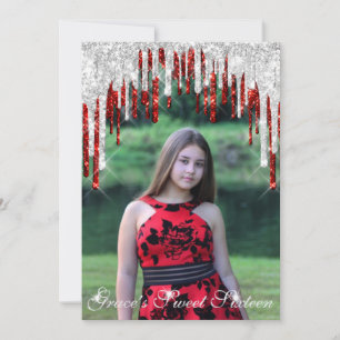Save The Date Grace Sweet sixteen rouge soie Drivers