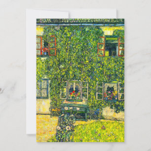 Save The Date Gustav Klimt La Maison de Guardaboschi