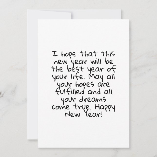 SAVE THE DATE HAPPY NEW YEAR (Devant)