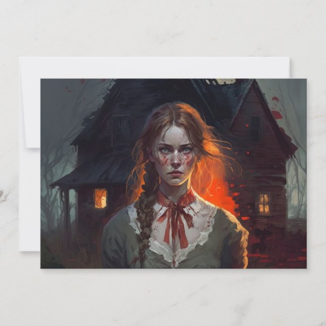Save The Date Haunting house (Devant)