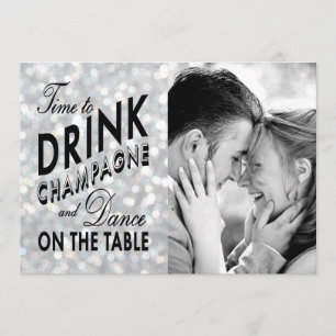 Save The Date Hollywood Glam Enregistrer la date