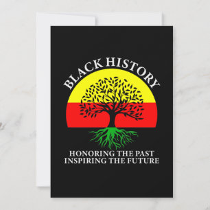 Save The Date Honoring Past Inspiring Future Black History Month