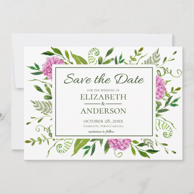 Save The Date Hydrangea rose