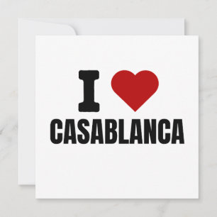 Save The Date I love casablanca - I heart casablanca morocco