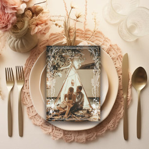 Save The Date Illustration Desert Cactus Photo