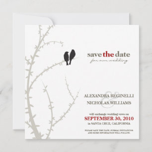 Save The Date Inséparables Enregistrer l'annonce de la date (noi