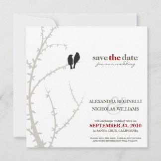 Save The Date Inséparables Enregistrer l'annonce de la date (noi