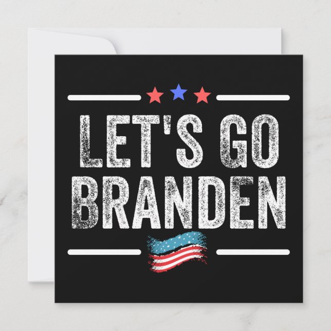 Save The Date institution conservative, flag funny anti biden t- (Devant)