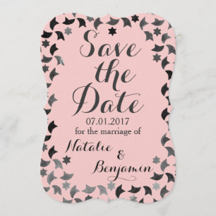 Save the date Invitation en mosaïque Couleur per